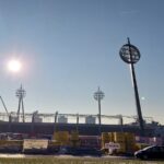 OBRAZEM: Nad fotbalový stadion už se vrátila všechna čtyři lízátka