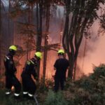 Hradečtí hasiči v Hřensku (Foto: HZS KHK)