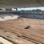 Stadion dokončování