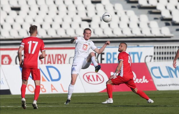 Výhru hradeckých Votroků proti Blansku zařídil gólem z penalty Pavel Dvořák