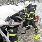 Víkendové bouračky na Hradecku