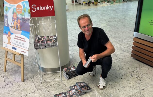 Distribuce srpnového magazínu Salonky