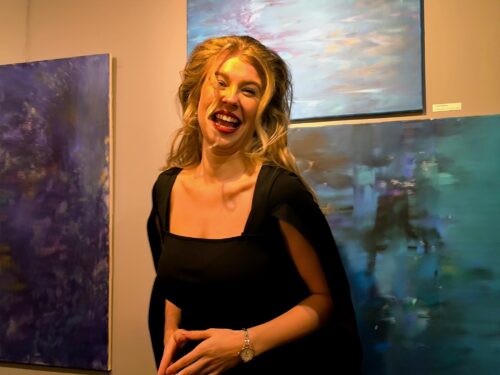 Malířka Tereza Andělová se svou tvorbou vznáší Nad jedním světem